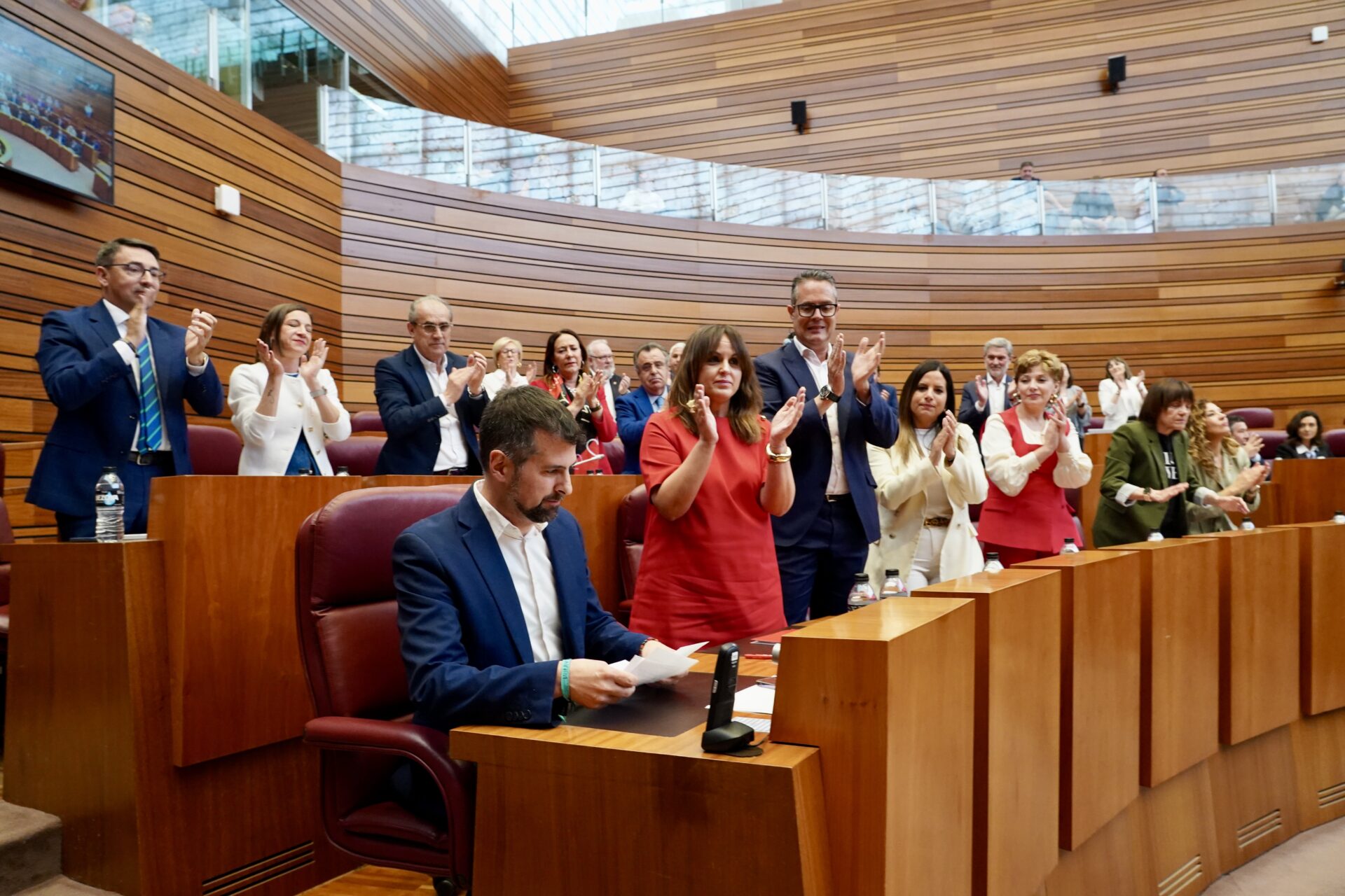 Primera sesión del Pleno de las Cortes de Castilla y León, que comienza con las preguntas de control al Ejecutivo.