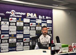 Álex Izquierdo en rueda de prensa post partido ante Ciudad Rodrigo