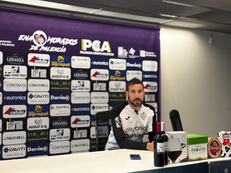 Álex Izquierdo en rueda de prensa post partido ante Ciudad Rodrigo