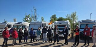 Autillo de Campos inaugura su área de autocaravanas