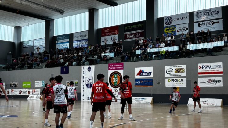 Balopal - Ademar León en la Final Four infantil en el Pabellón Mariano Haro