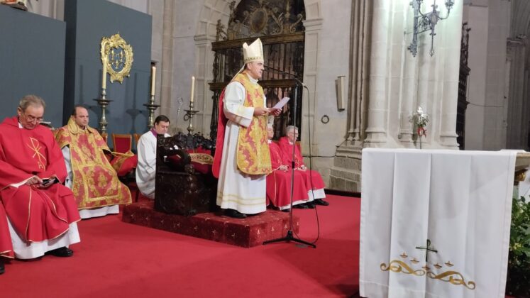 Eucaristía en la Catedral/ Obispado de Palencia