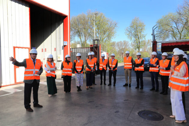 Visita al Centro de Producción Factoría de Especialidades de Repsol en Palencia, acto de presentación de la nueva línea de inversión de la compañía. Foto: Brágimo ICAL