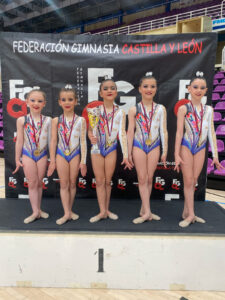 El Conjunto Benjamín del Club Gym-Pal se proclama campeón de la I Fase de la Liga Autonómica de Gimnasia Rítmica
