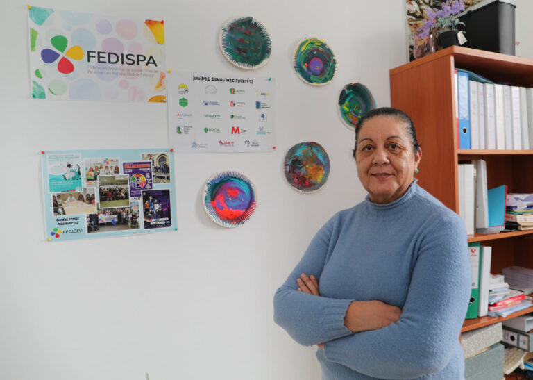 La presidenta de la Federación, Inmaculada Gutiérrez. FEDISPA