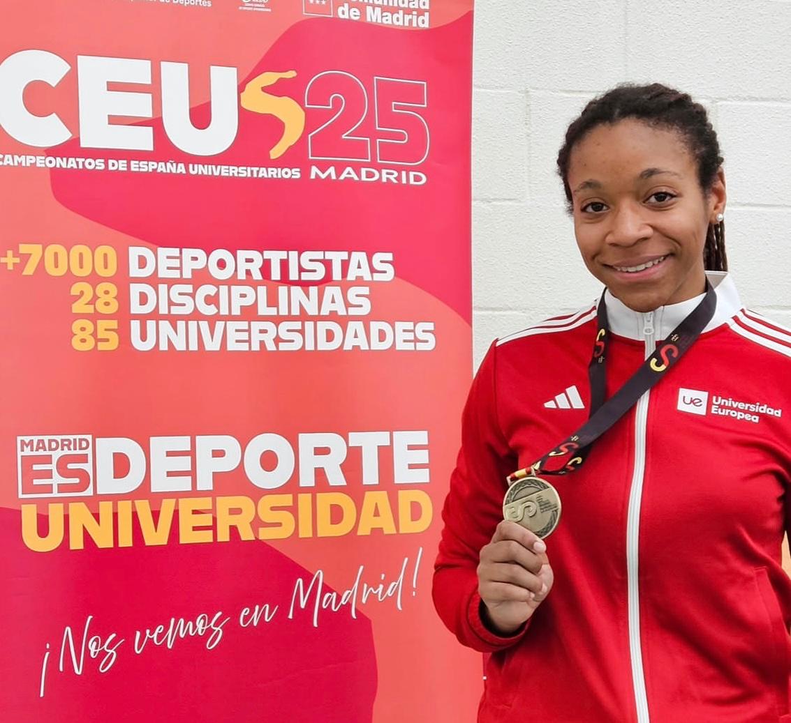 Isabel Nieto en el Campeonato Universitario