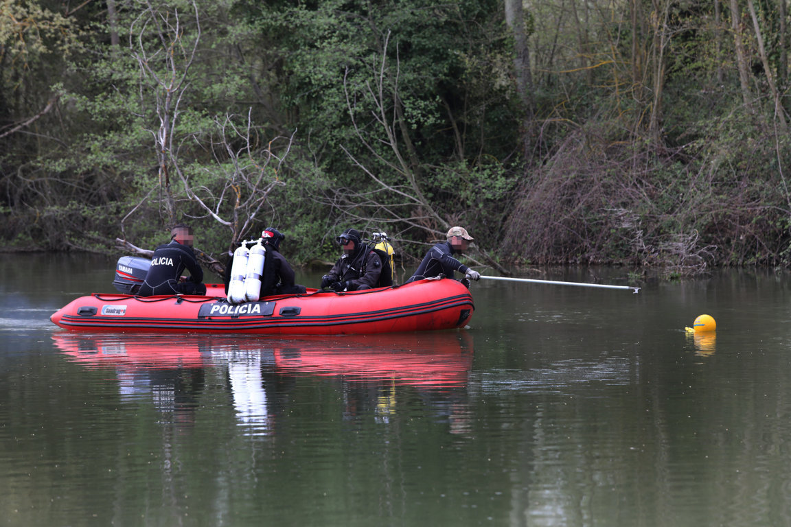 Búsqueda del menor desaparecido en el río Carrión en Palencia