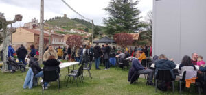 Comida solidaria en La Previa del VdB Rock de Tariego de Cerrato