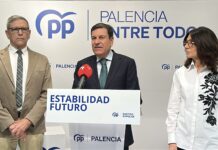 Rueda de prensa de los procuradores palentinos sobre el debate del estado de la comunidad