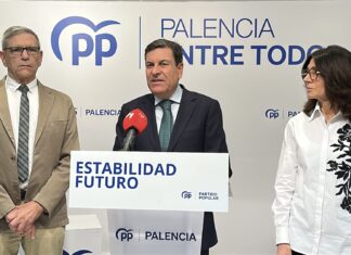 Rueda de prensa de los procuradores palentinos sobre el debate del estado de la comunidad