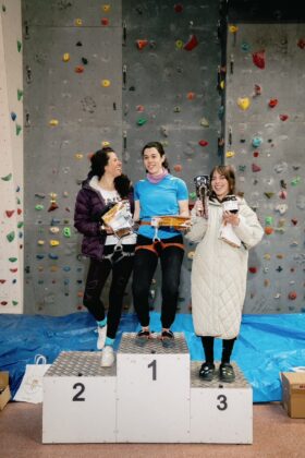 Cervera de Pisuerga celebra la primera edición de su competición de escalada