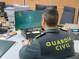 guardia civil estafa mercancías