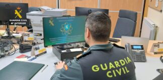 guardia civil estafa mercancías
