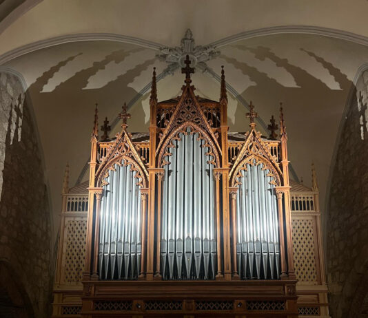 órgano restaurado de la iglesia de San Pablo en Palencia
