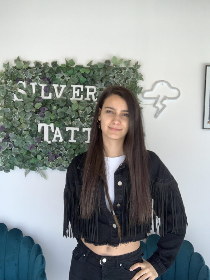 silver tattoo