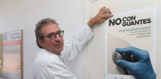 El doctor de Medicina Preventina y responsable de Higiene de manos en el Complejo Asistencial Universitario de Palencia , el dr. Julio García Crespo