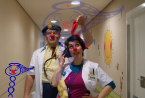 La ONG Cazasonrisas, un grupo de payasos terapéuticos en hospitales y residencias de Palencia