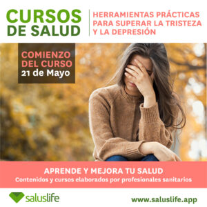 cartel curso: herramientas practicas para superar la tristeza y depresión