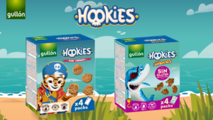 Galletas Gullón amplía la familia Hookies