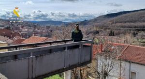 Agente de la Guardia Civil en Barruelo de Santullán