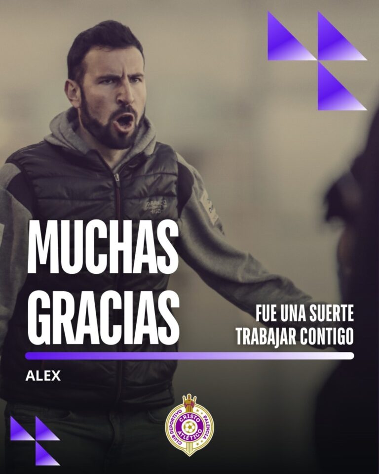 Destitución del entrenador Alex Izquierdo Palencia Cristo Atlético de fútbol