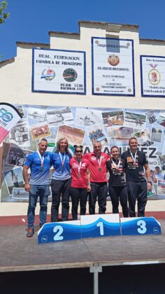 Club Palentino de Piragüismo en el Campeonato de España de Ríos y Travesías