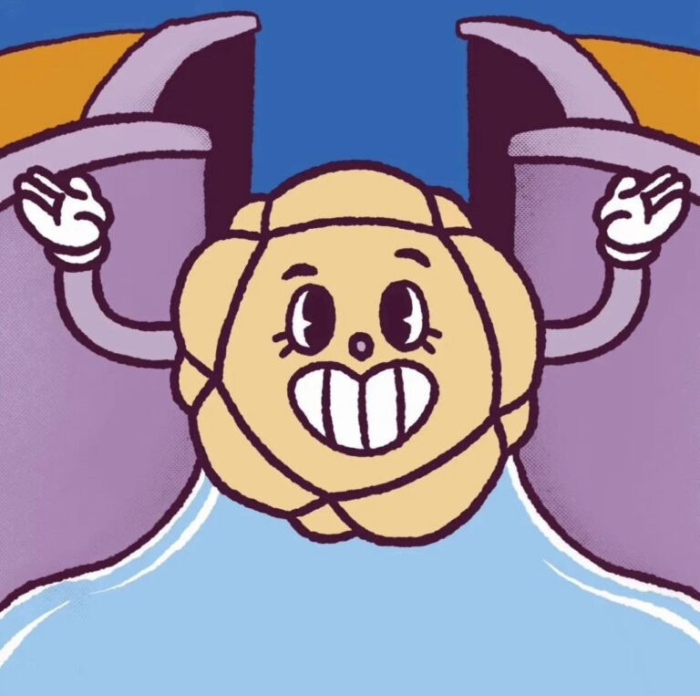 Pancracia, la mascota oficial de Esclusa 28/29