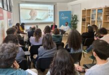balance de las actividades realizadas por la Fundación Santa María la Real en 2024. Evento interno de presentación de la memoria de actividad