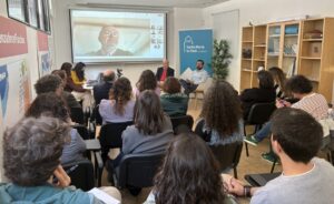 balance de las actividades realizadas por la Fundación Santa María la Real en 2024. Evento interno de presentación de la memoria de actividad
