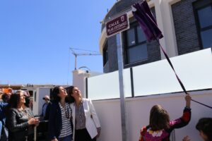 Inauguración Calle Pilar Estébanez