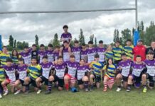 Jugadores y equipo técnico del Palroyo, formado por miembros del PRC y el Arroyo RC