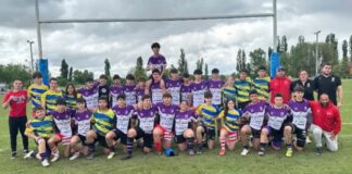 Jugadores y equipo técnico del Palroyo, formado por miembros del PRC y el Arroyo RC