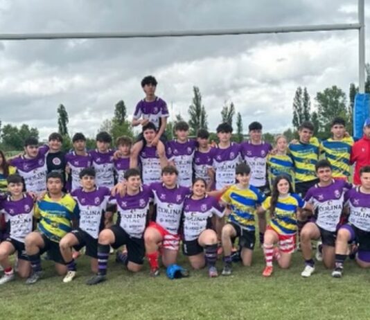 Jugadores y equipo técnico del Palroyo, formado por miembros del PRC y el Arroyo RC