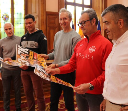 Presentación de la 'Carrera 3x7 Ciudad de Palencia'