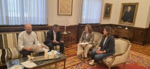 Reunión Diputación con Ayuntamiento de Monzón