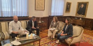 Reunión Diputación con Ayuntamiento de Monzón