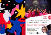 La noche europea de los museos en la Villa Romana de La Olmeda