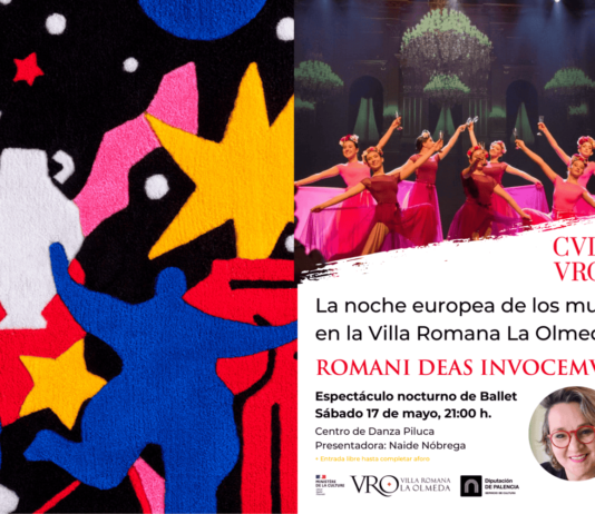 La noche europea de los museos en la Villa Romana de La Olmeda