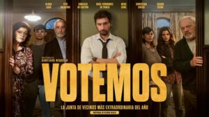 Cartel oficial de la película “Votemos” (2025)