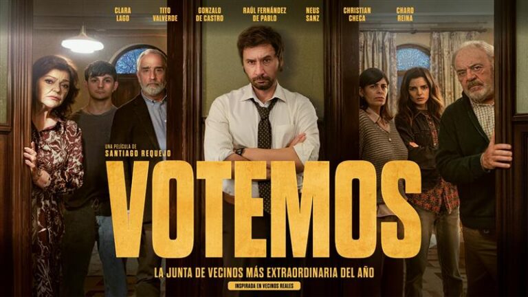 Cartel oficial de la película “Votemos” (2025)