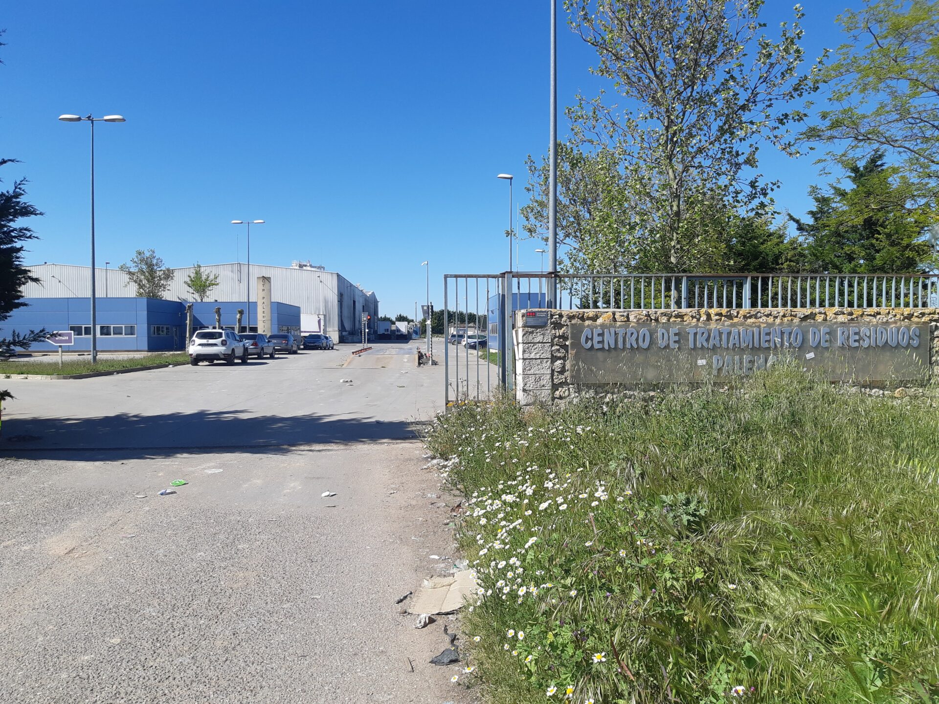 Instalaciones del CTR de Palencia, principal instalación del Consorcio de Residuos de Palencia. / Óscar Herrero