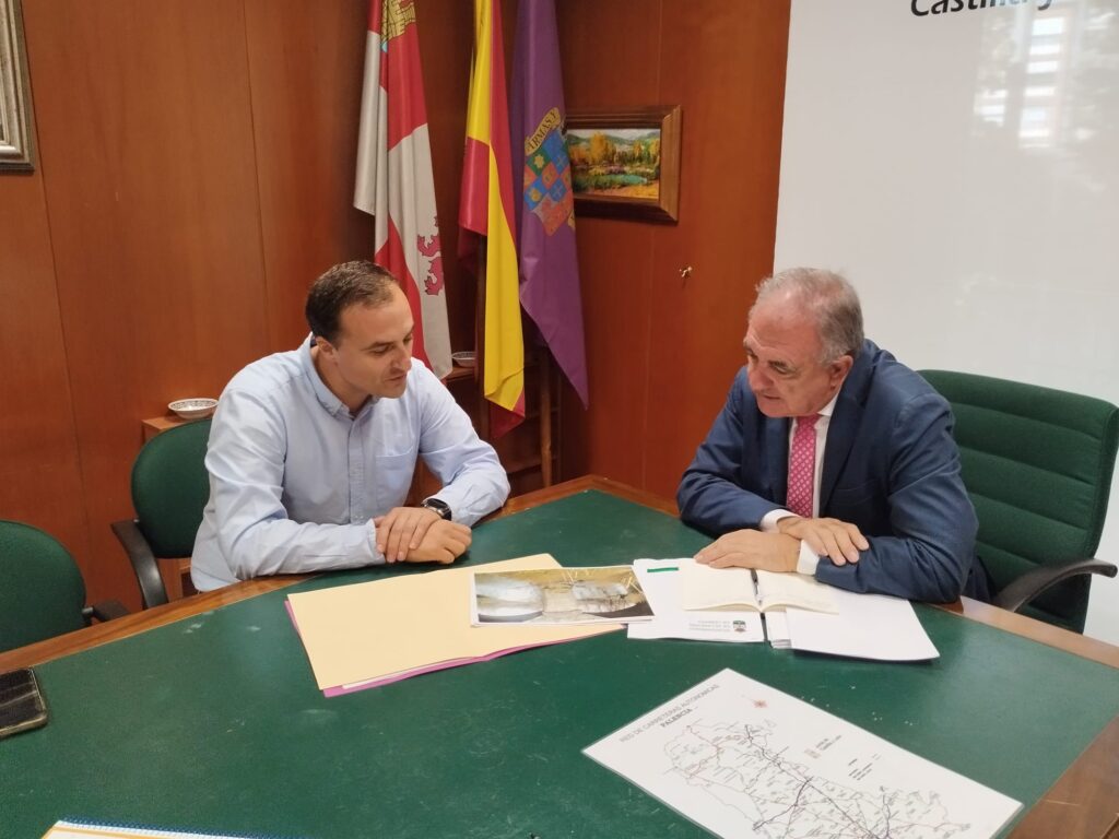 Reunión de la Junta con el alcalde de Sotobañado y Priorato