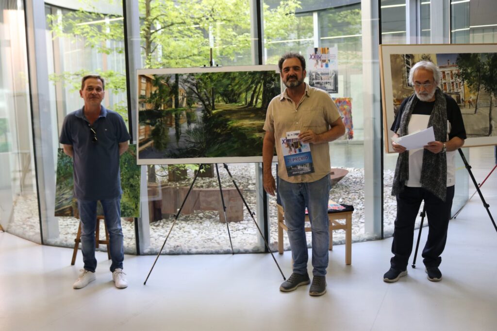 Segundo premio del Certamen de Pintura Rápida Ciudad de Palencia