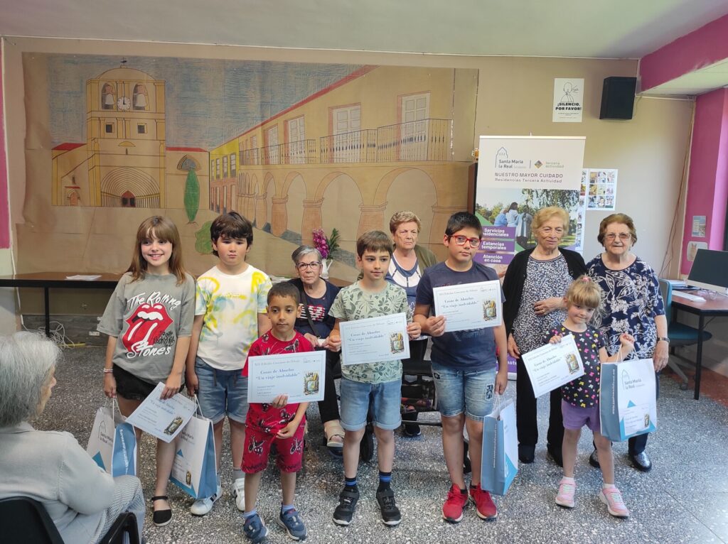 Entregados los premios del concurso de Dibujo "Cosas de Abuelos"
