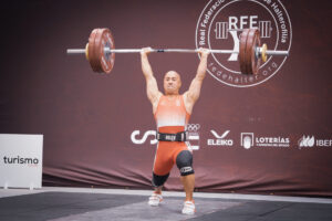 Javi Wee. Fotografía: Federación Española de Halterofilia