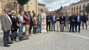Kilómetro Cero del Camino Lebaniego Castellano