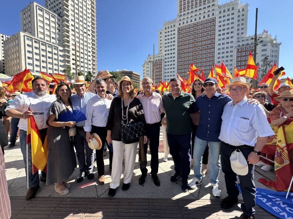 PP Palencia en concentración de Madrid