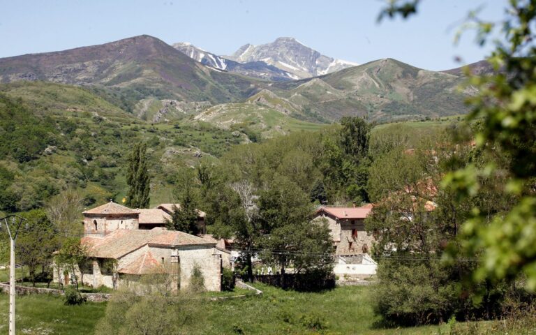 Vista panorámica de Polentinos. Fotografía: Palencia Turismo
