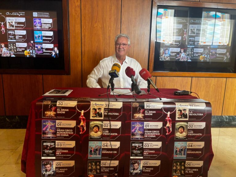 Presentación del programa de Fiestas de San Antolín 2025 en el Teatro Ortega