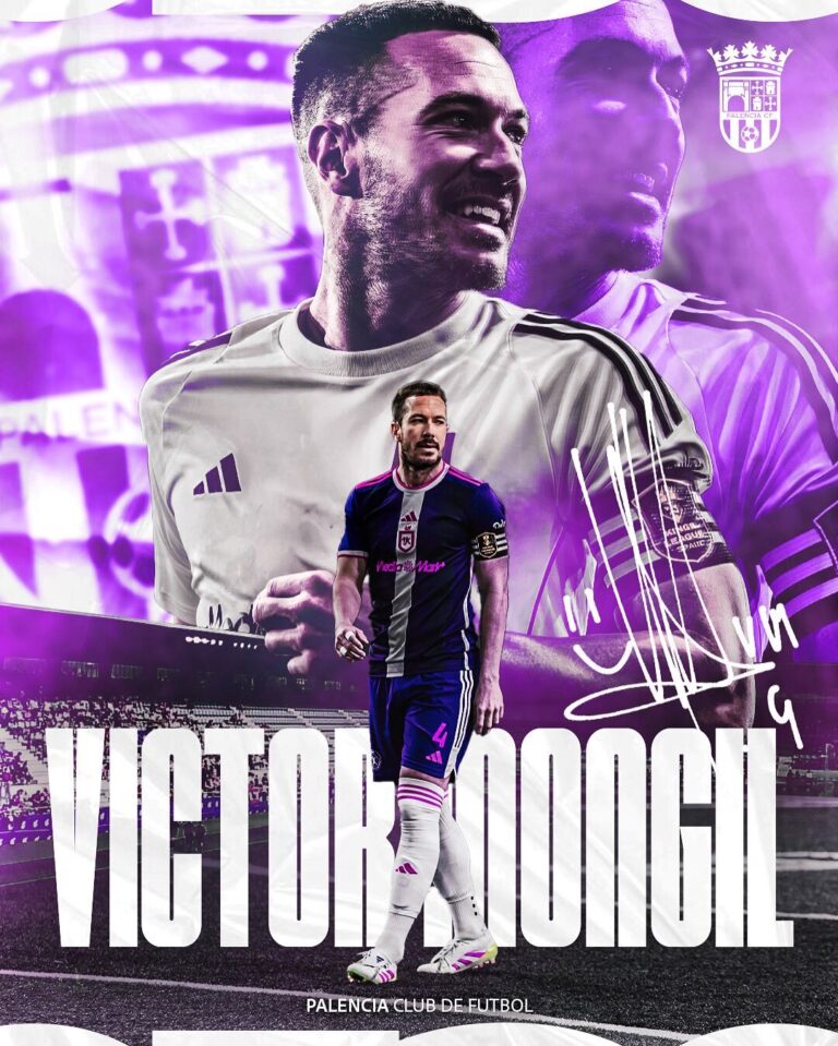 Víctor Mongil. Imagen: Palencia CF